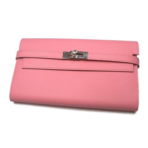 hermes pink wallet|pink hermes kelly.